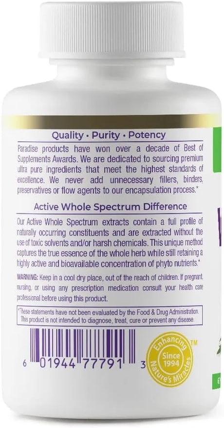 PARADISE HERBS - Paradise Herbs Valerian Root 250Mg. 60 Capsulas - The Red Vitamin MX - Suplementos Alimenticios - {{ shop.shopifyCountryName }}