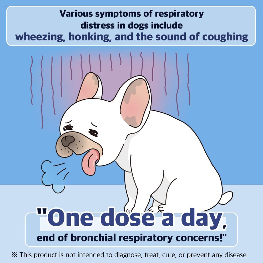 Doctor By Breath Bronchial Supplements for Dogs 30 Paquetes 2 Pack