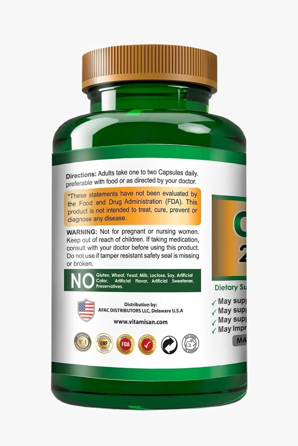 ORGANIC VITAMINS - Organic Vitamins Graviola Soursop 2500Mg. 120 Capsulas - The Red Vitamin MX - Suplementos Alimenticios - {{ shop.shopifyCountryName }}