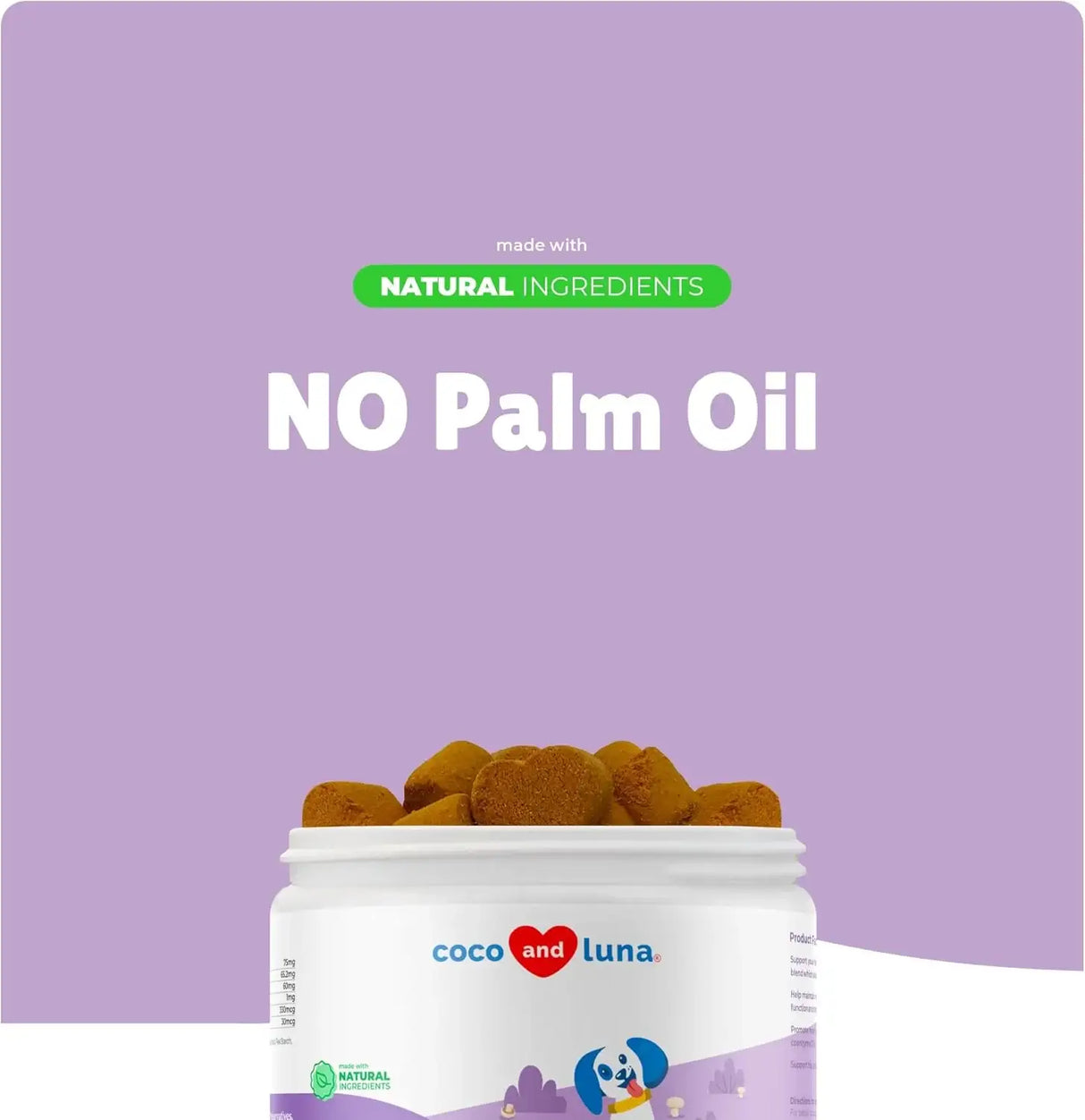 COCO AND LUNA - Coco and Luna Mushroom Complex for Dogs 90 Masticables - The Red Vitamin MX - Suplementos Herbales Para Perros - {{ shop.shopifyCountryName }}