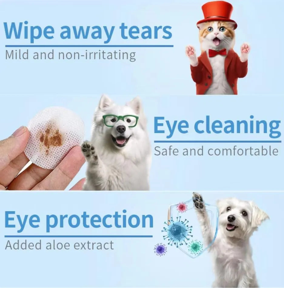 MYEBONG - MYEBONG Eye Wipes for Dogs 200 Toallitas - The Red Vitamin MX - Cuidado De Los Ojos De Los Perros - {{ shop.shopifyCountryName }}