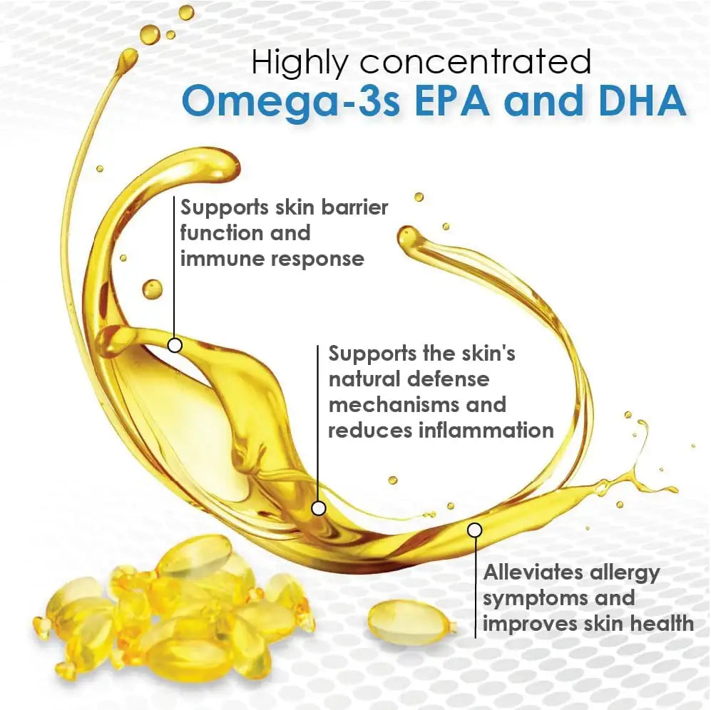 OMEGA-CAPS ES - OMEGA-CAPS ES Omega-Caps High Potency Snip Tips for Medium to Large Breeds 60 Capsulas - The Red Vitamin MX - Aceite De Pescado Para Perros - {{ shop.shopifyCountryName }}