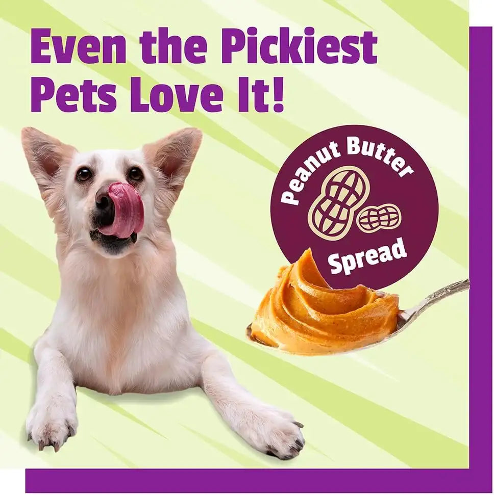 PET NATURALS - Pet Naturals BusyButter Easy Squeeze Calming Peanut Butter for Dogs 42Gr. 6 Pack - The Red Vitamin MX - Relajantes Para Perros - {{ shop.shopifyCountryName }}