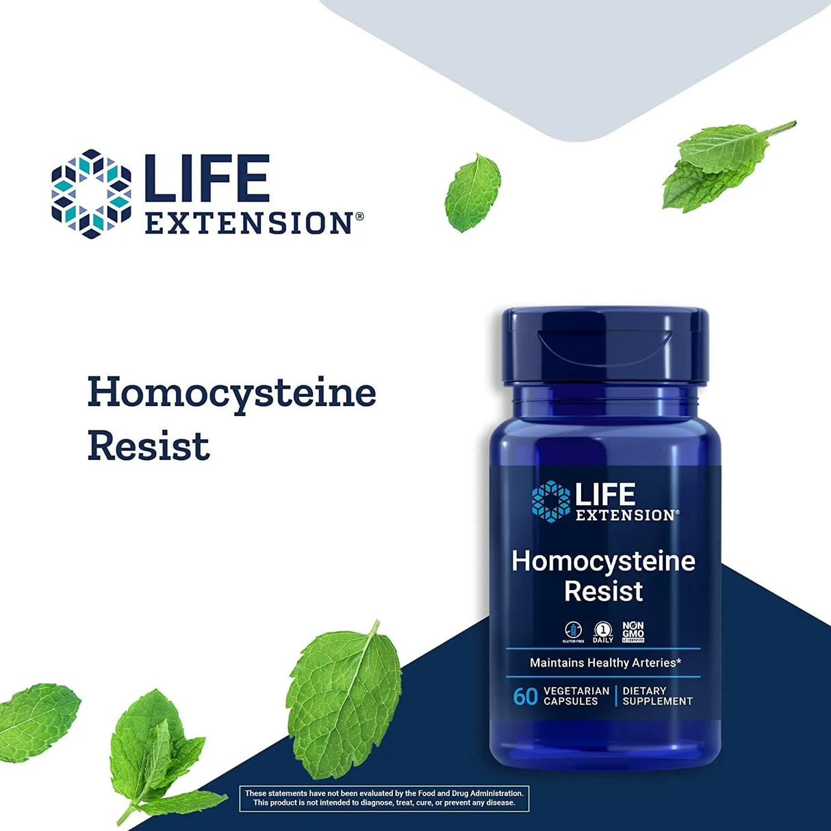 LIFE EXTENSION - Life Extension Homocysteine Resist 60 Capsulas 2 Pack - The Red Vitamin MX - Suplementos Alimenticios - {{ shop.shopifyCountryName }}