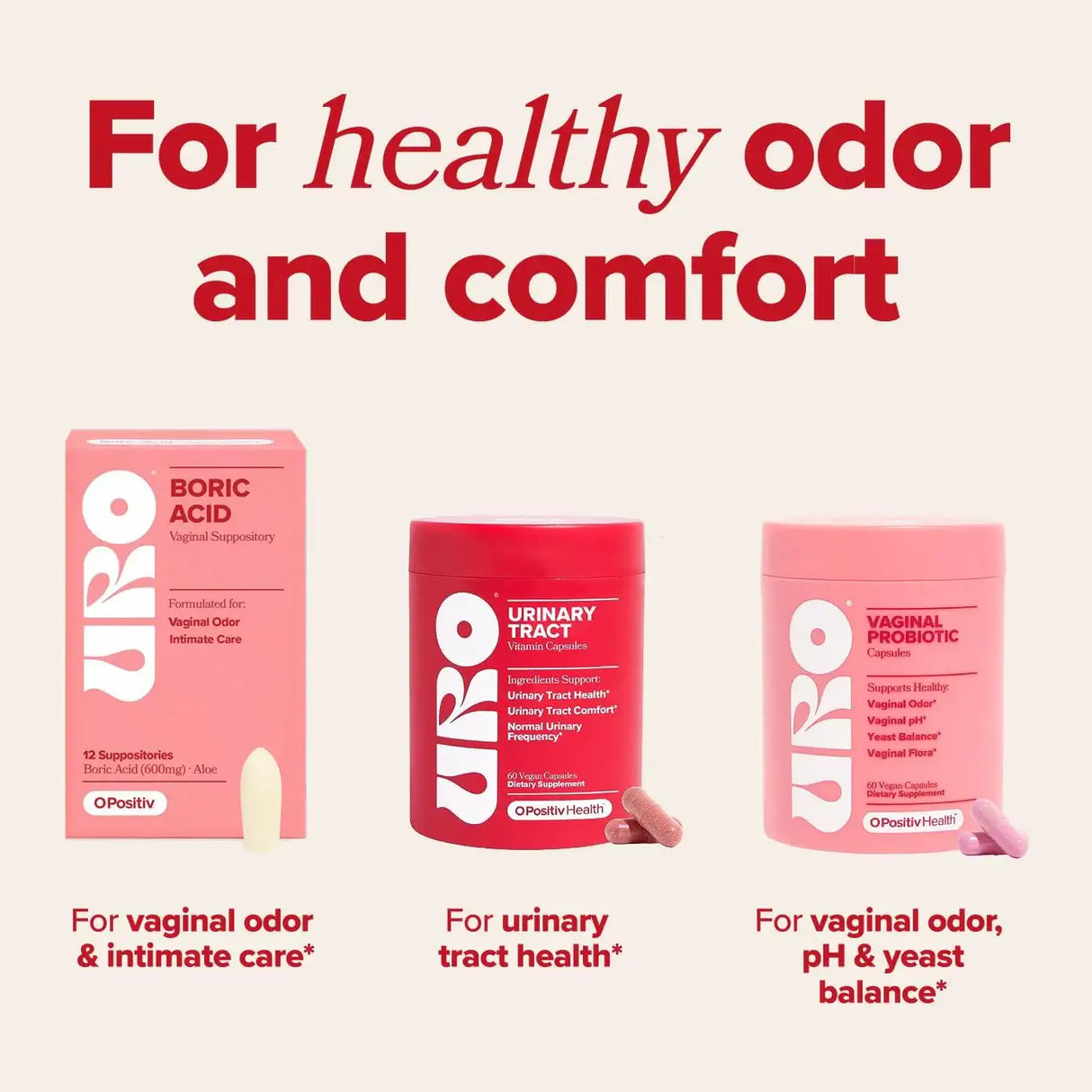 O POSITIV - O Positiv URO Urinary Tract Health 60 Capsulas 2 Pack - The Red Vitamin MX - Suplementos Alimenticios - {{ shop.shopifyCountryName }}