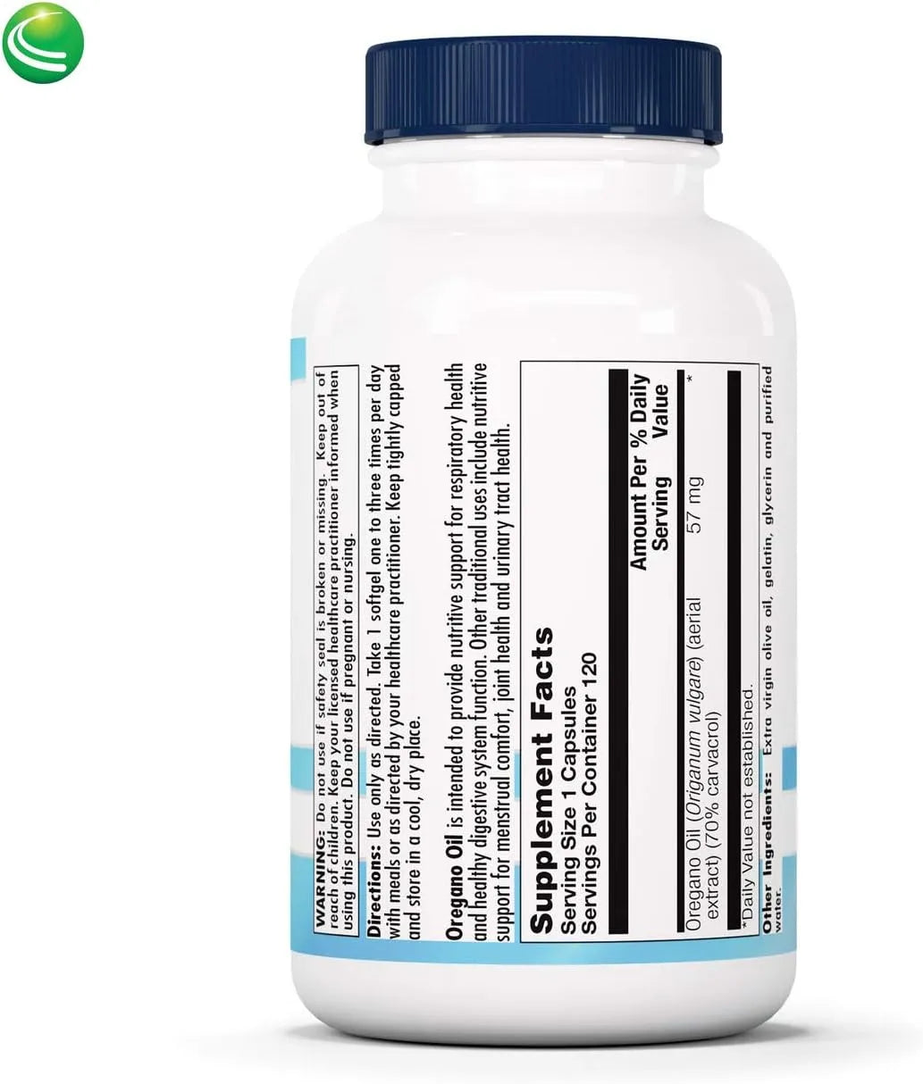 NUTRA BIOGENESIS - Nutra BioGenesis Oregano Oil 120 Capsulas - The Red Vitamin MX - Suplementos Alimenticios - {{ shop.shopifyCountryName }}