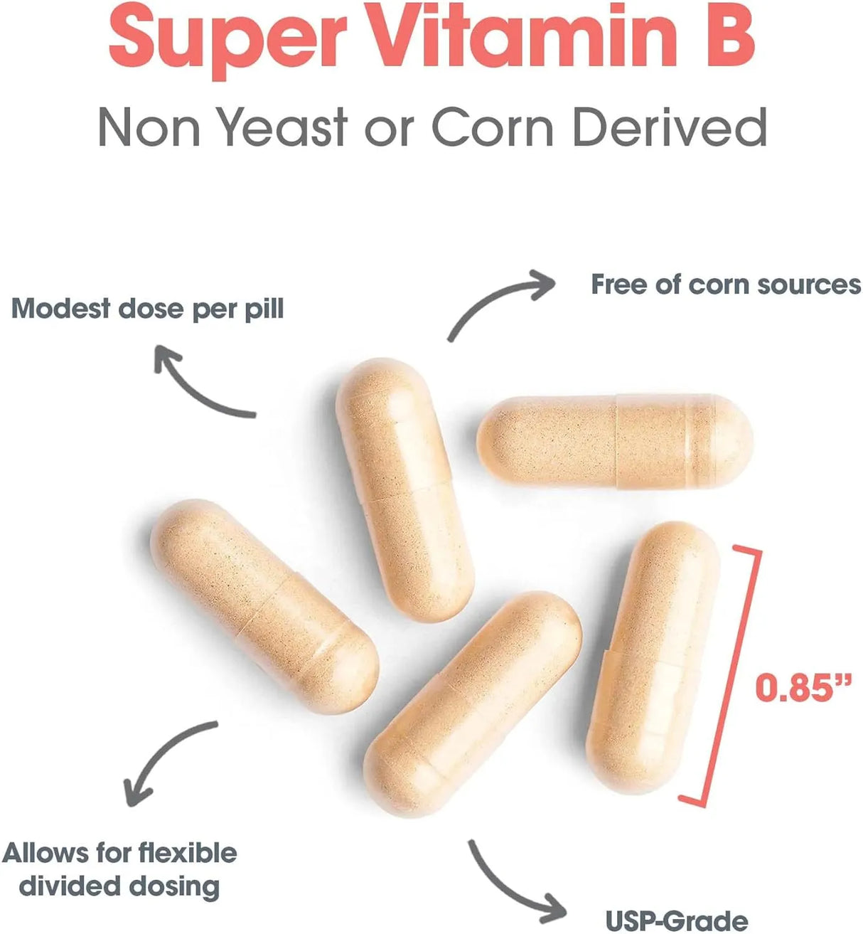 ALLERGY RESEARCH GROUP - Allergy Research Group Super Vitamin B Complex 120 Capsulas - The Red Vitamin MX - Suplementos Alimenticios - {{ shop.shopifyCountryName }}