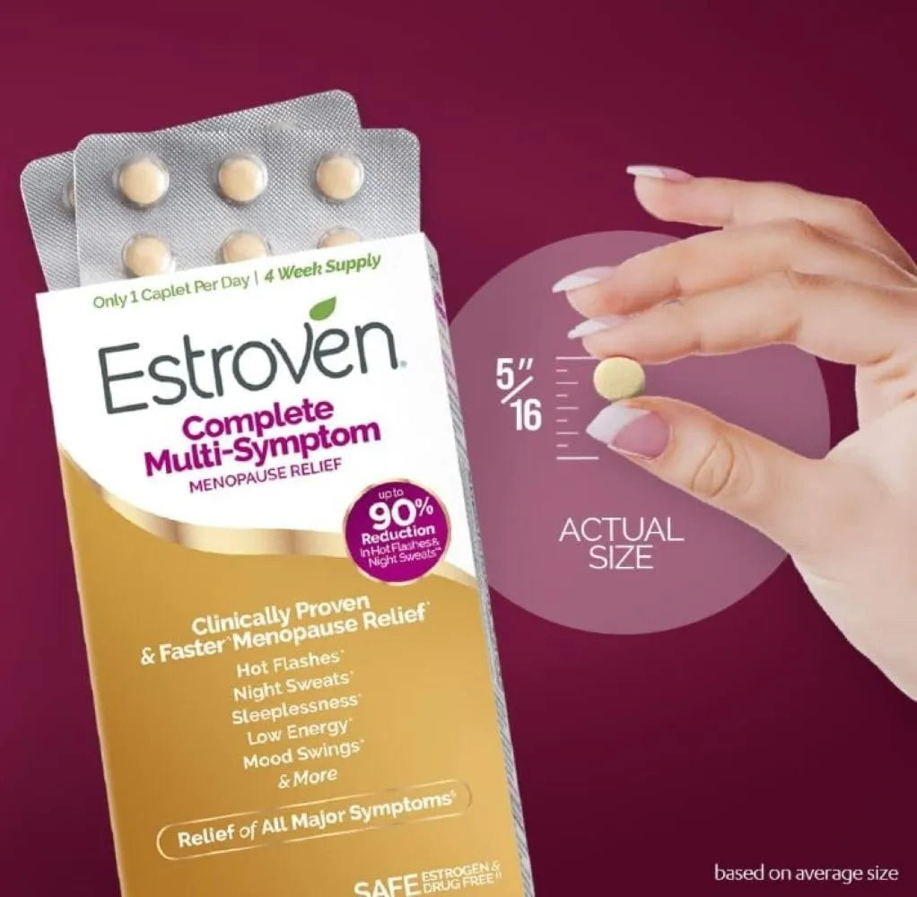 ESTROVEN - Estroven Complete Multi-Symptom Menopause Supplement for Women 28 Tabletas - The Red Vitamin MX - Suplementos Alimenticios - {{ shop.shopifyCountryName }}