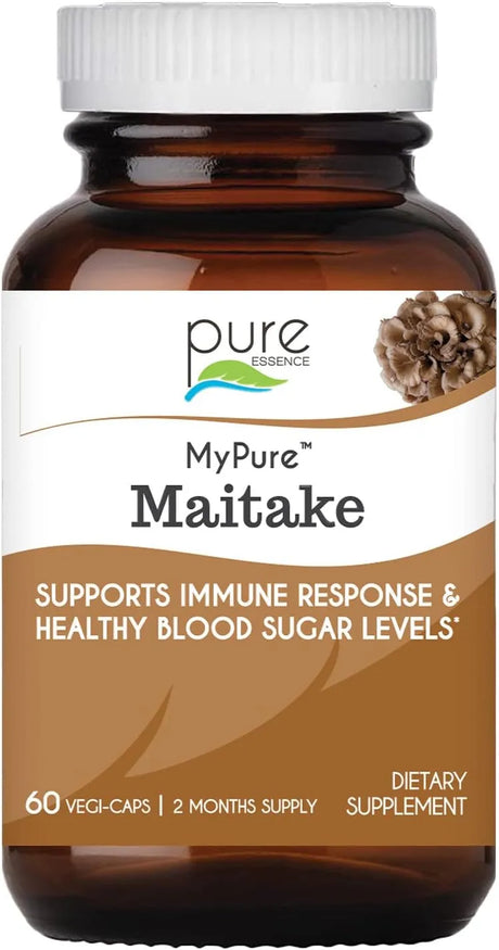 PURE ESSENCE LABS - PURE ESSENCE LABS MyPure Maitake Mushrooms 60 Capsulas - The Red Vitamin MX - Suplementos Alimenticios - {{ shop.shopifyCountryName }}