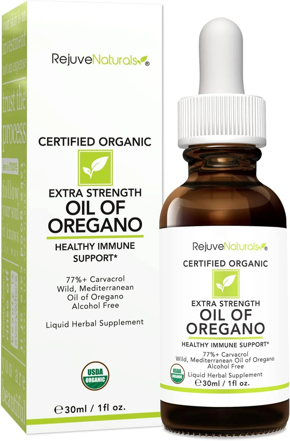 REJUVENATURALS - RejuveNaturals Extra Strength Oil of Oregano 30Ml. - The Red Vitamin MX - Suplementos Alimenticios - {{ shop.shopifyCountryName }}