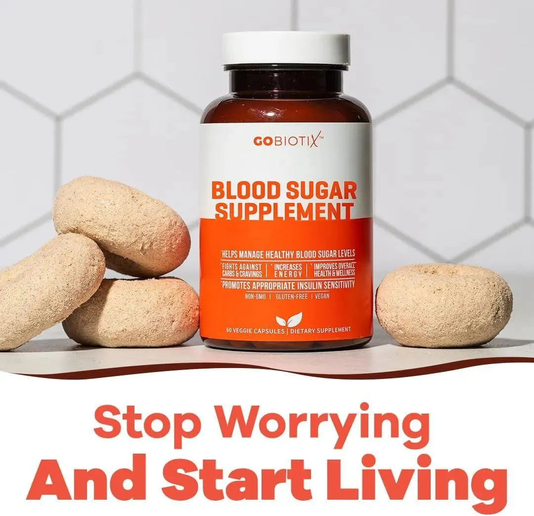 GOBIOTIX - GOBIOTIX Blood Sugar Support 60 Capsulas - The Red Vitamin MX - Suplementos Alimenticios - {{ shop.shopifyCountryName }}