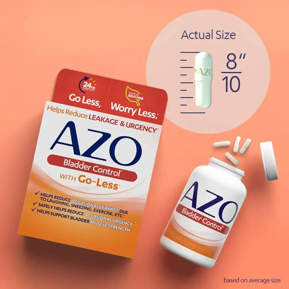 AZO - AZO Bladder Control with Go-Less Daily Supplement 54 Capsulas - The Red Vitamin MX - Suplementos Alimenticios - {{ shop.shopifyCountryName }}
