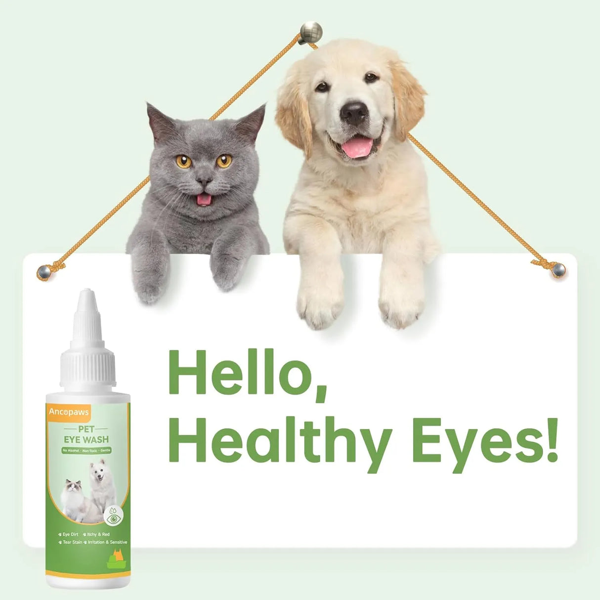 ANCOPAWS - Ancopaws Eye Drops for Dogs & Cats 2 Fl.Oz. - The Red Vitamin MX - Cuidado De Los Ojos De Los Perros - {{ shop.shopifyCountryName }}