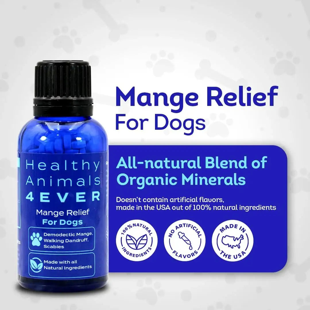 HEALTHYANIMALS4EVER - HealthyAnimals4Ever Mange Relief for Dogs 300 Tabletas - The Red Vitamin MX - Remedios Para La Picazón De Perros - {{ shop.shopifyCountryName }}