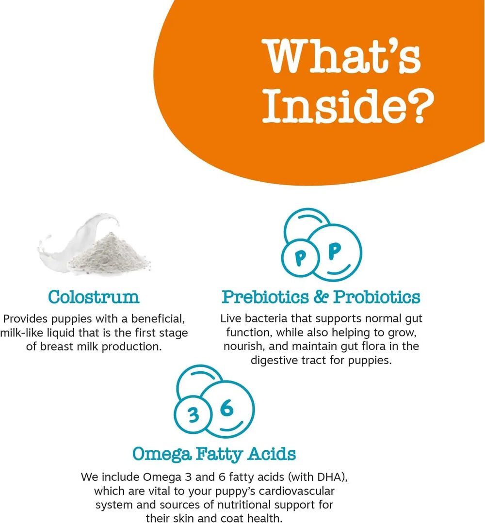 ZESTY PAWS - Zesty Paws Puppy Milk Replacer + Colostrum 338Gr. - The Red Vitamin MX - Sustitutos De Leche Para Perros - {{ shop.shopifyCountryName }}
