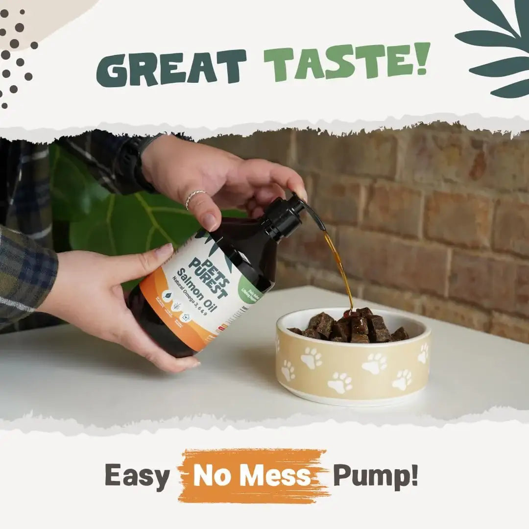 PETS PUREST - Pets Purest Salmon Oil for Dogs & Cats 8 Fl.Oz. - The Red Vitamin MX - Aceite De Pescado Para Perros - {{ shop.shopifyCountryName }}