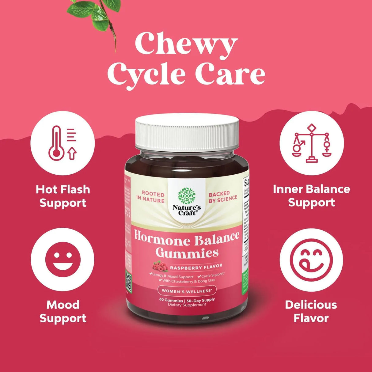 NATURES CRAFT - Natures Craft Hormone Balance for Women Gummies 60 Gomitas - The Red Vitamin MX - Suplementos Alimenticios - {{ shop.shopifyCountryName }}