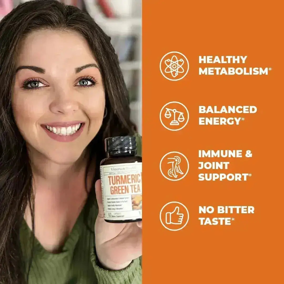 VIMERSON HEALTH - Vimerson Health Green Tea Extract 60 Capsulas - The Red Vitamin MX - Suplementos Alimenticios - {{ shop.shopifyCountryName }}