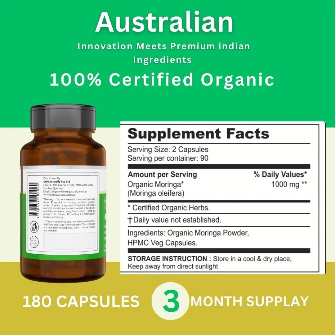 HEALTHLEE - Healthlee Moringa 1000Mg. 180 Capsulas - The Red Vitamin MX - Suplementos Alimenticios - {{ shop.shopifyCountryName }}