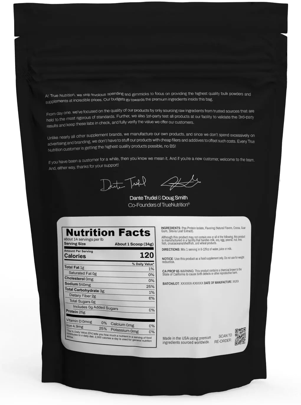 TRUE NUTRITION - True Nutrition Pea Protein Powder Isolate French Vanilla 454Gr. - The Red Vitamin MX - Suplementos Alimenticios - {{ shop.shopifyCountryName }}