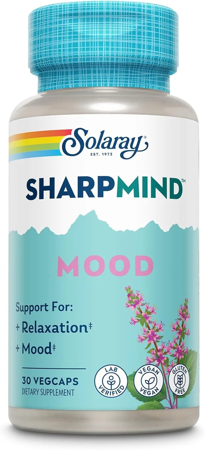 SOLARAY - SOLARAY SharpMind Mood 30 Capsulas - The Red Vitamin MX - Suplementos Alimenticios - {{ shop.shopifyCountryName }}