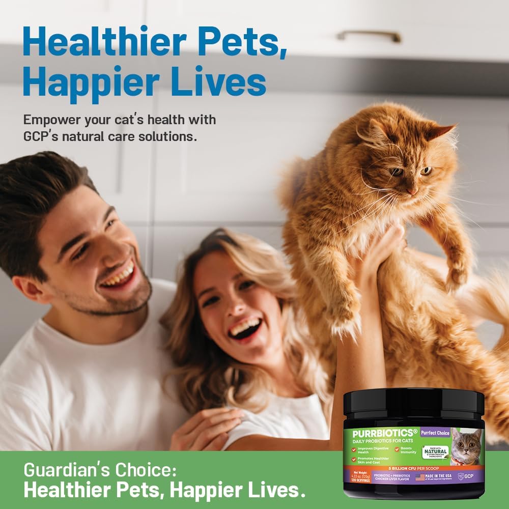 Guardian’s Choice Purrbiotics Cat Probiotic Powder 120 Servicios 120Gr.