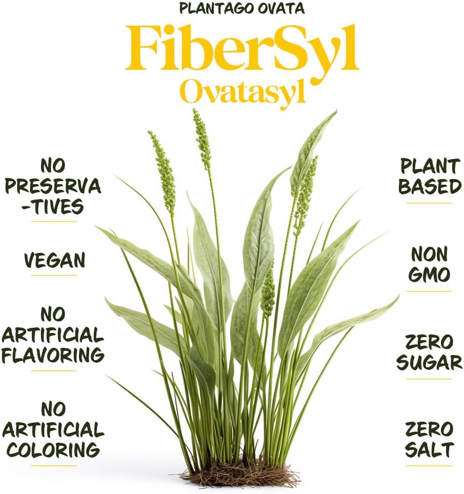 FiberSyl Ovatasyl Prebiotics for Cats Digestive Health 60 Capsulas