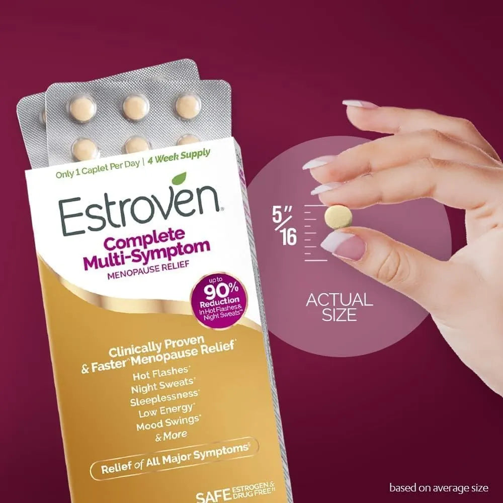 ESTROVEN - Estroven Complete Multi-Symptom Menopause Supplement for Women 28 Tabletas 2 Pack - The Red Vitamin MX - Suplementos Alimenticios - {{ shop.shopifyCountryName }}