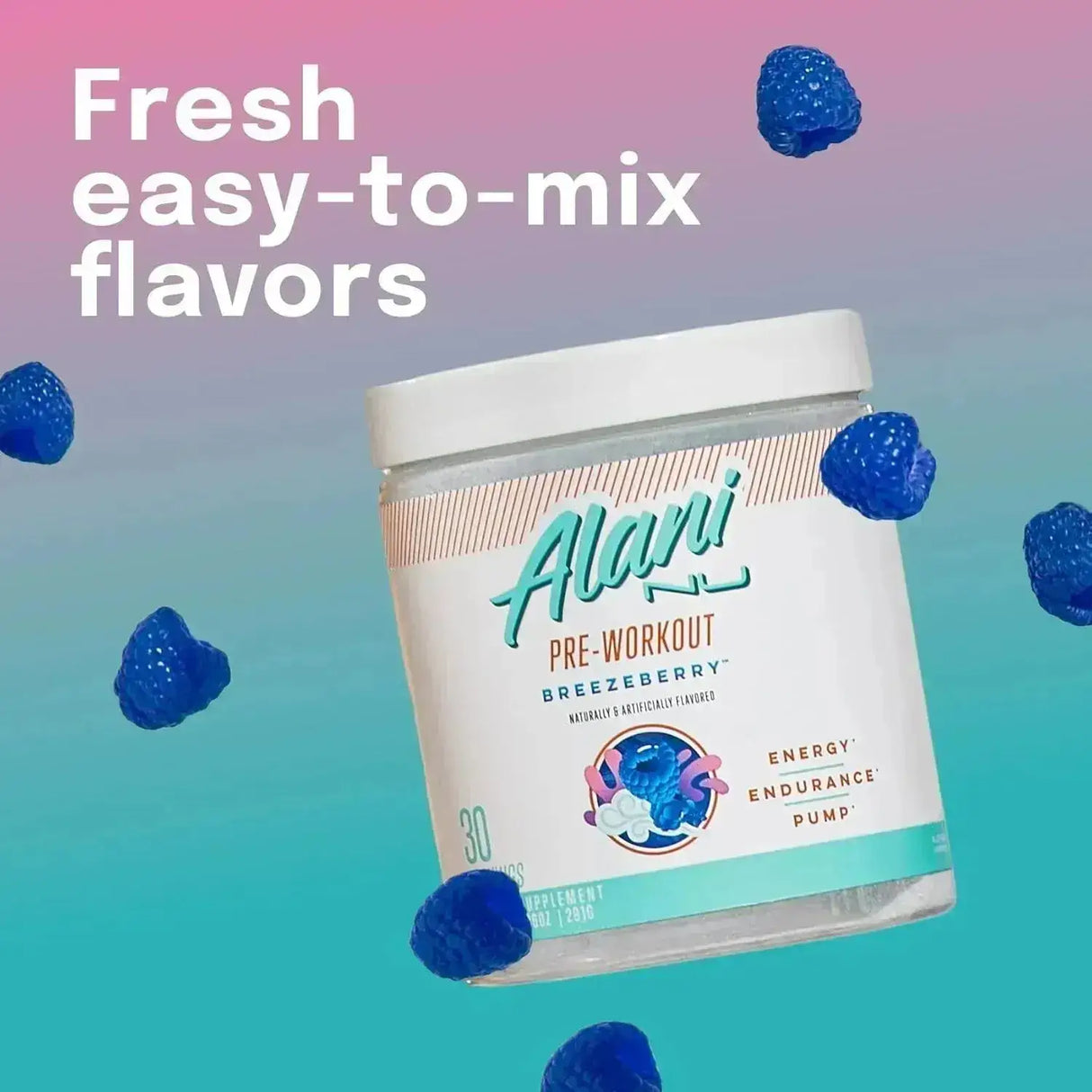 ALANI NU - Alani Nu Pre Workout Powder BREEZEBERRY 30 Servicios 312Gr. - The Red Vitamin MX - Suplementos Alimenticios - {{ shop.shopifyCountryName }}