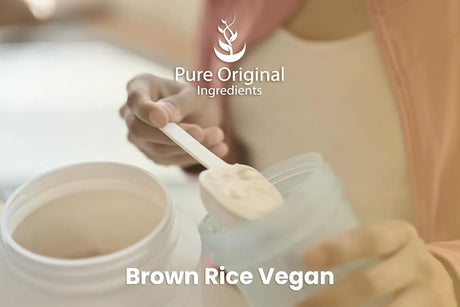 PURE ORIGINAL INGREDIENTS - Pure Original Ingredients Brown Rice Vegan Protein Powder 453Gr. - The Red Vitamin MX - Suplementos Alimenticios - {{ shop.shopifyCountryName }}