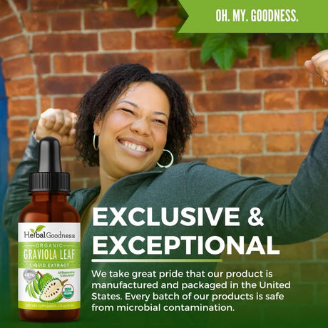 HERBAL GOODNESS - Herbal Goodness Graviola Soursop Leaf Extract Liquid 1 Fl.Oz. - The Red Vitamin MX - Suplementos Alimenticios - {{ shop.shopifyCountryName }}