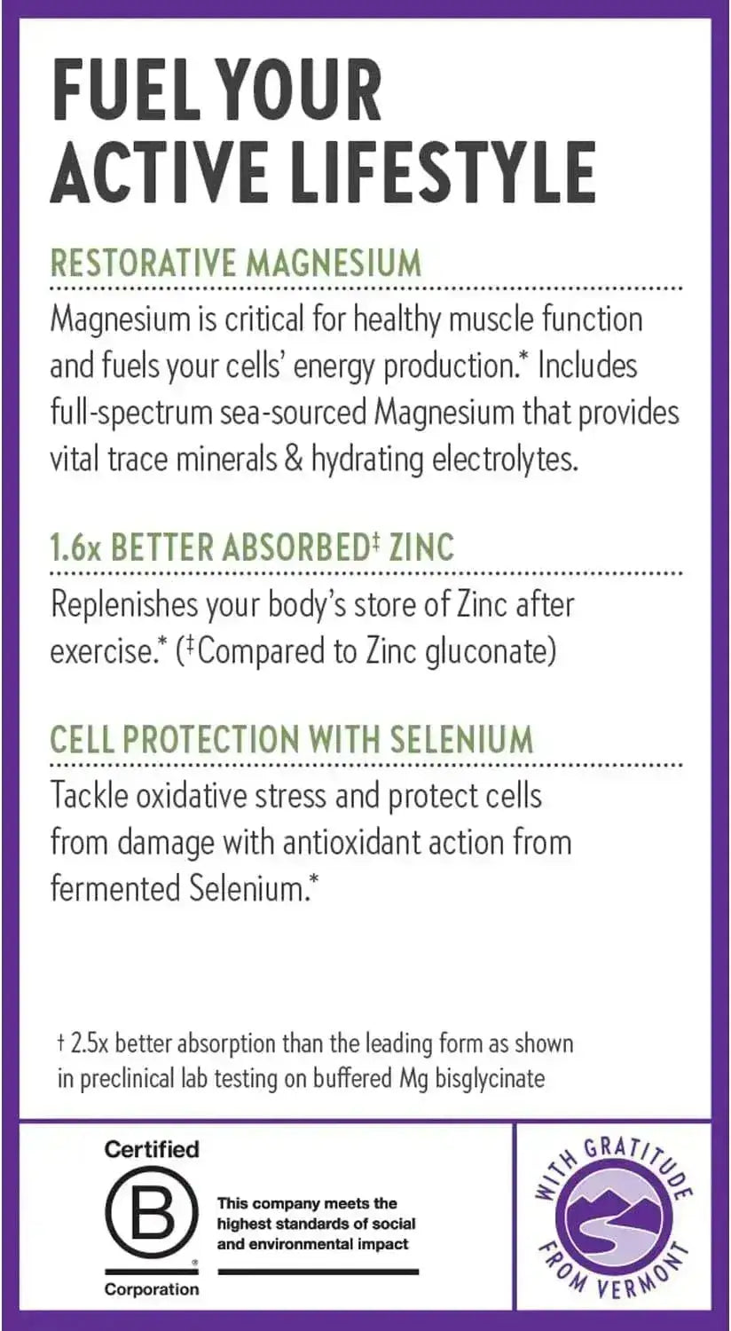 NEW CHAPTER - New Chapter Magnesium Selenium Zinc 30 Tabletas - The Red Vitamin MX - Suplementos Alimenticios - {{ shop.shopifyCountryName }}