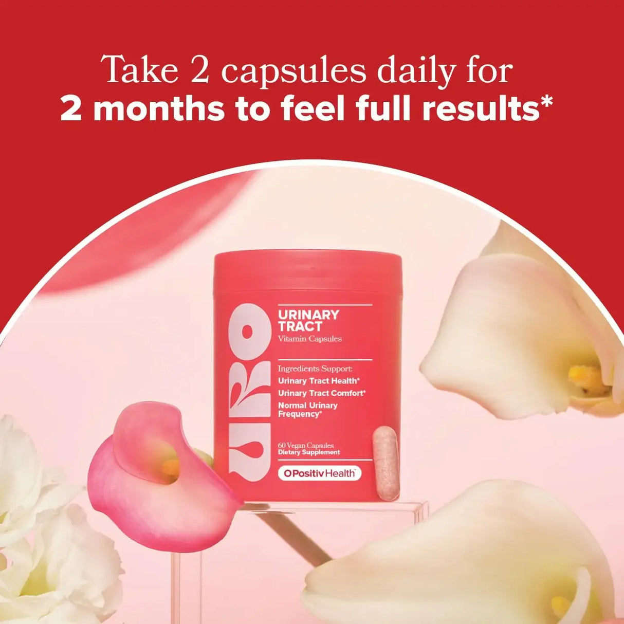 O POSITIV - O Positiv URO Urinary Tract Health 60 Capsulas 2 Pack - The Red Vitamin MX - Suplementos Alimenticios - {{ shop.shopifyCountryName }}