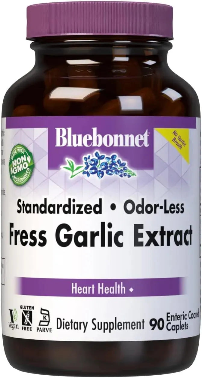 BLUEBONNET NUTRITION - Bluebonnet Standardized Fresh Garlic Extract 90 Tabletas - The Red Vitamin MX - Suplementos Alimenticios - {{ shop.shopifyCountryName }}
