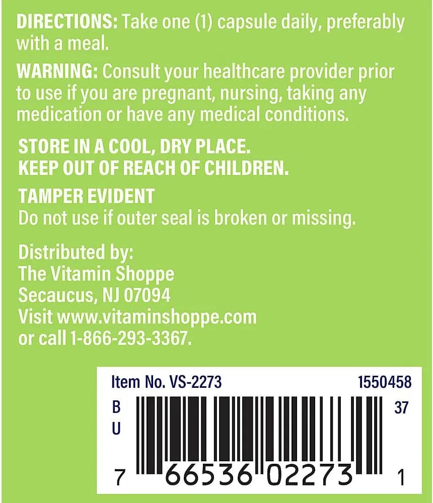 THE VITAMIN SHOPPE - The Vitamin Shoppe Milk Thistle Extract 300Mg. 100 Capsulas - The Red Vitamin MX - Suplementos Alimenticios - {{ shop.shopifyCountryName }}