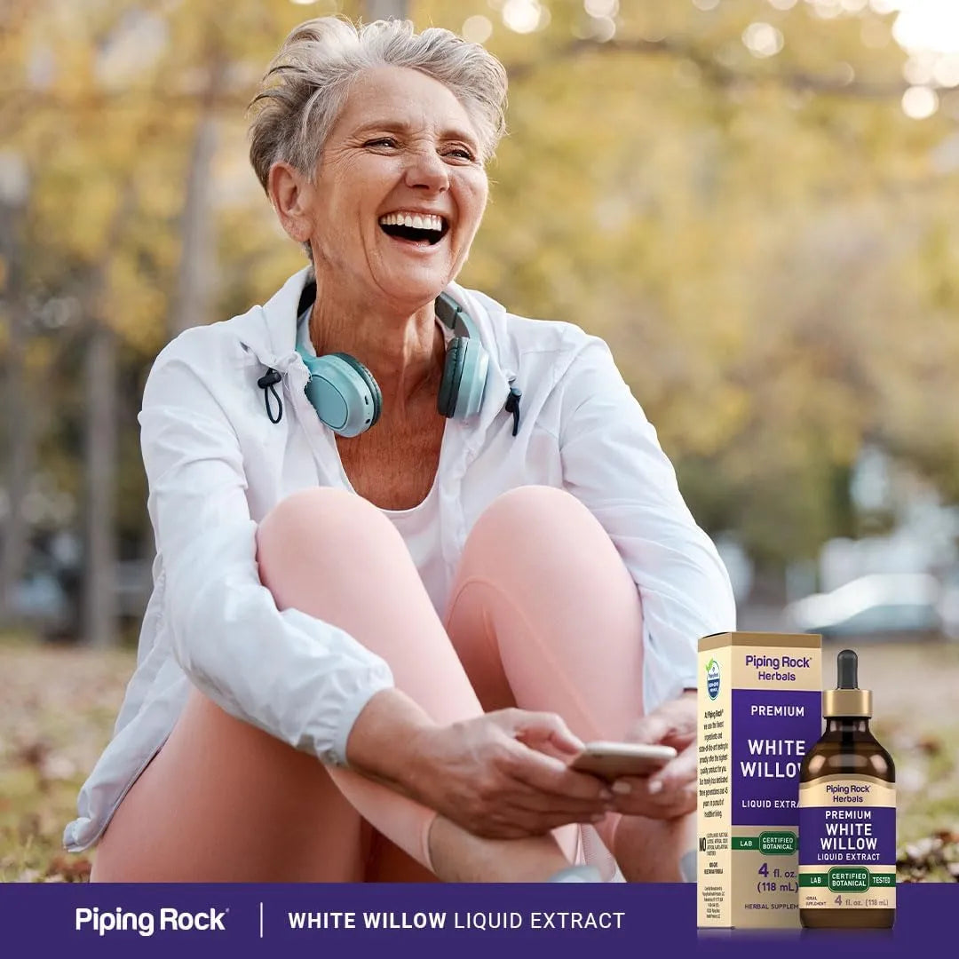 PIPING ROCK - Piping Rock White Willow Bark Tincture 4 Fl.Oz. - The Red Vitamin MX - Suplementos Alimenticios - {{ shop.shopifyCountryName }}