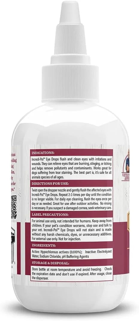 DR. POL - Dr. Pol Incredi-Pol Eye Drops for Dogs 3 Fl.Oz. - The Red Vitamin MX - Cuidado De Los Ojos De Los Perros - {{ shop.shopifyCountryName }}