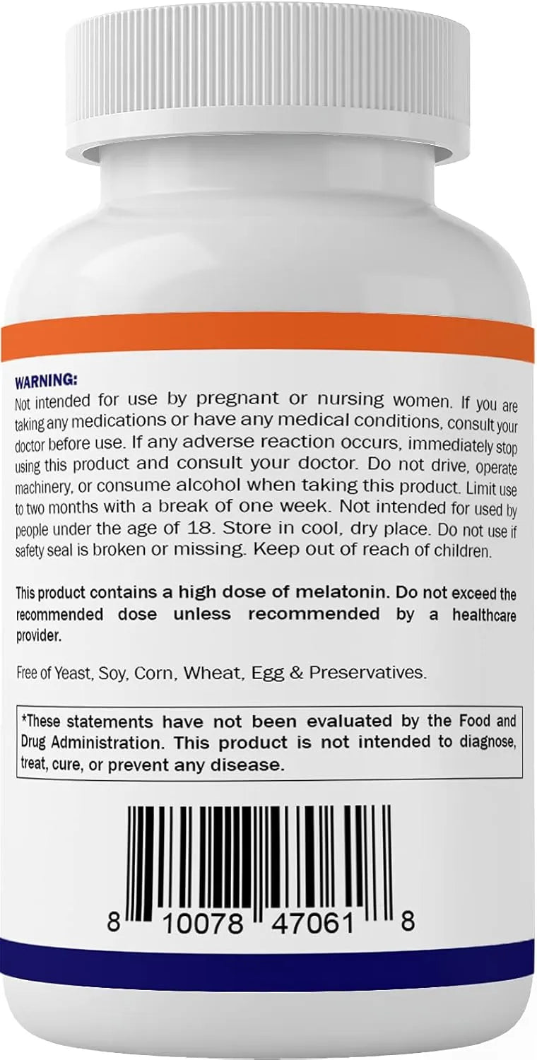 VITAMATIC - Vitamatic Melatonin 30Mg. 120 Tabletas - The Red Vitamin MX - Suplementos Alimenticios - {{ shop.shopifyCountryName }}