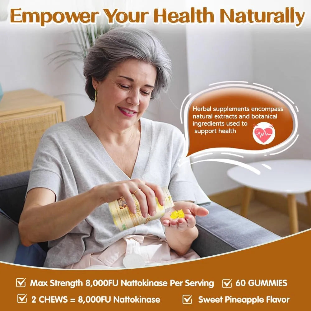 IIETRUIOM - IIEltruiom Nattokinase 8,000 FU Gummies 60 Gomitas - The Red Vitamin MX - Suplementos Alimenticios - {{ shop.shopifyCountryName }}