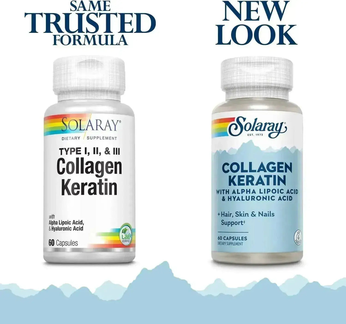 SOLARAY - Solaray Collagen Keratin with Alpha Lipoic Acid and Hyaluronic Acid 60 Capsulas - The Red Vitamin MX - Suplementos Alimenticios - {{ shop.shopifyCountryName }}