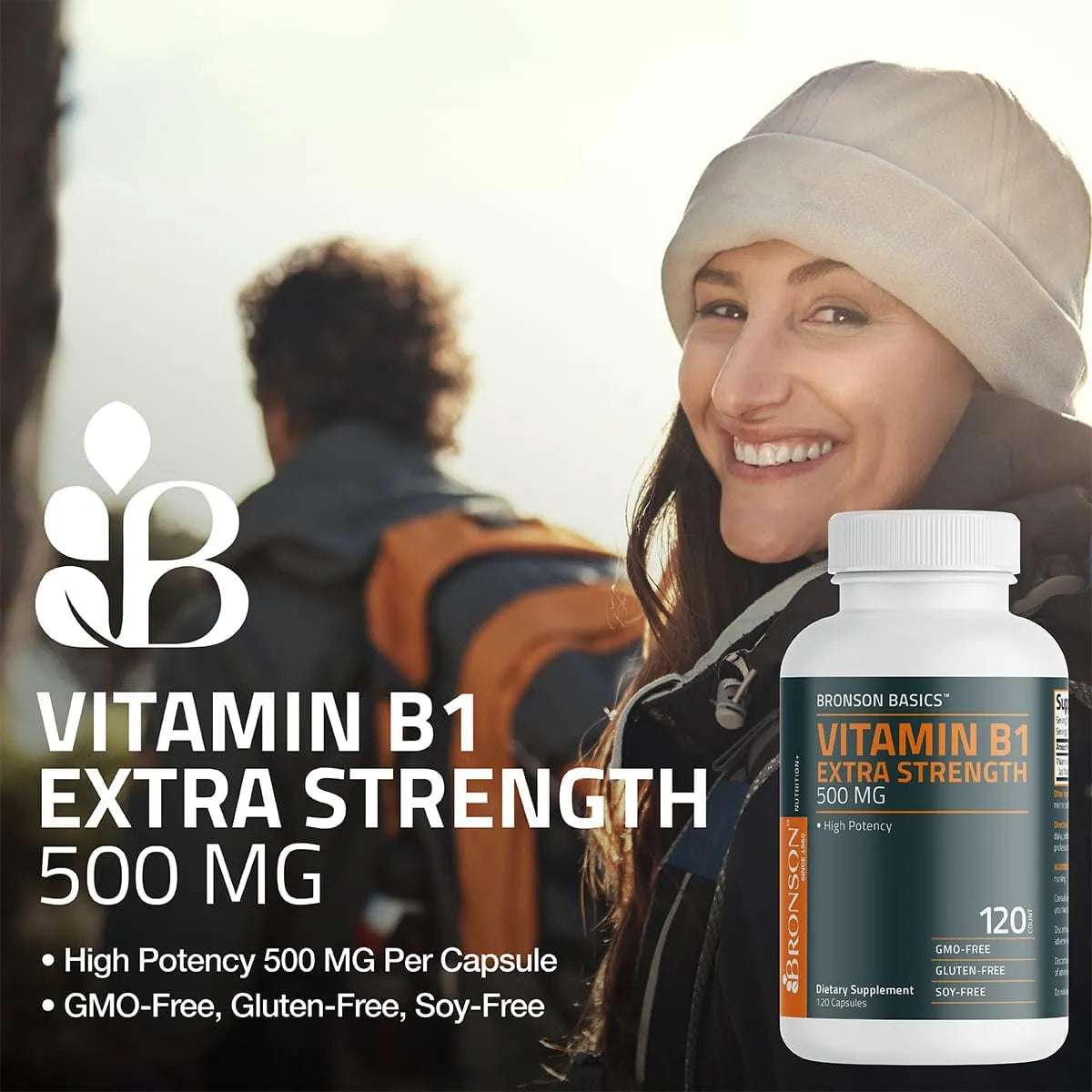 BRONSON - Bronson Vitamin B1 Extra Strength 500Mg. 120 Capsulas - The Red Vitamin MX - Suplementos Alimenticios - {{ shop.shopifyCountryName }}