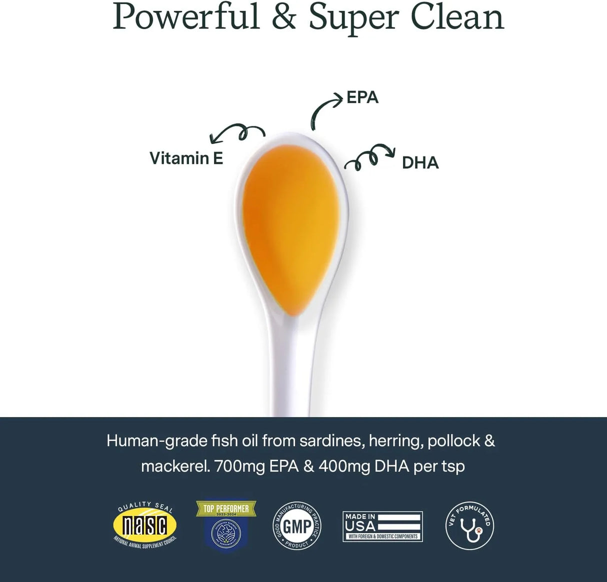 FERA PETS - Fera Pet Organics Omega 3 Wild Caught Fish Oil for Dogs & Cats 8 Fl.Oz. - The Red Vitamin MX - Aceite De Pescado Para Perros - {{ shop.shopifyCountryName }}