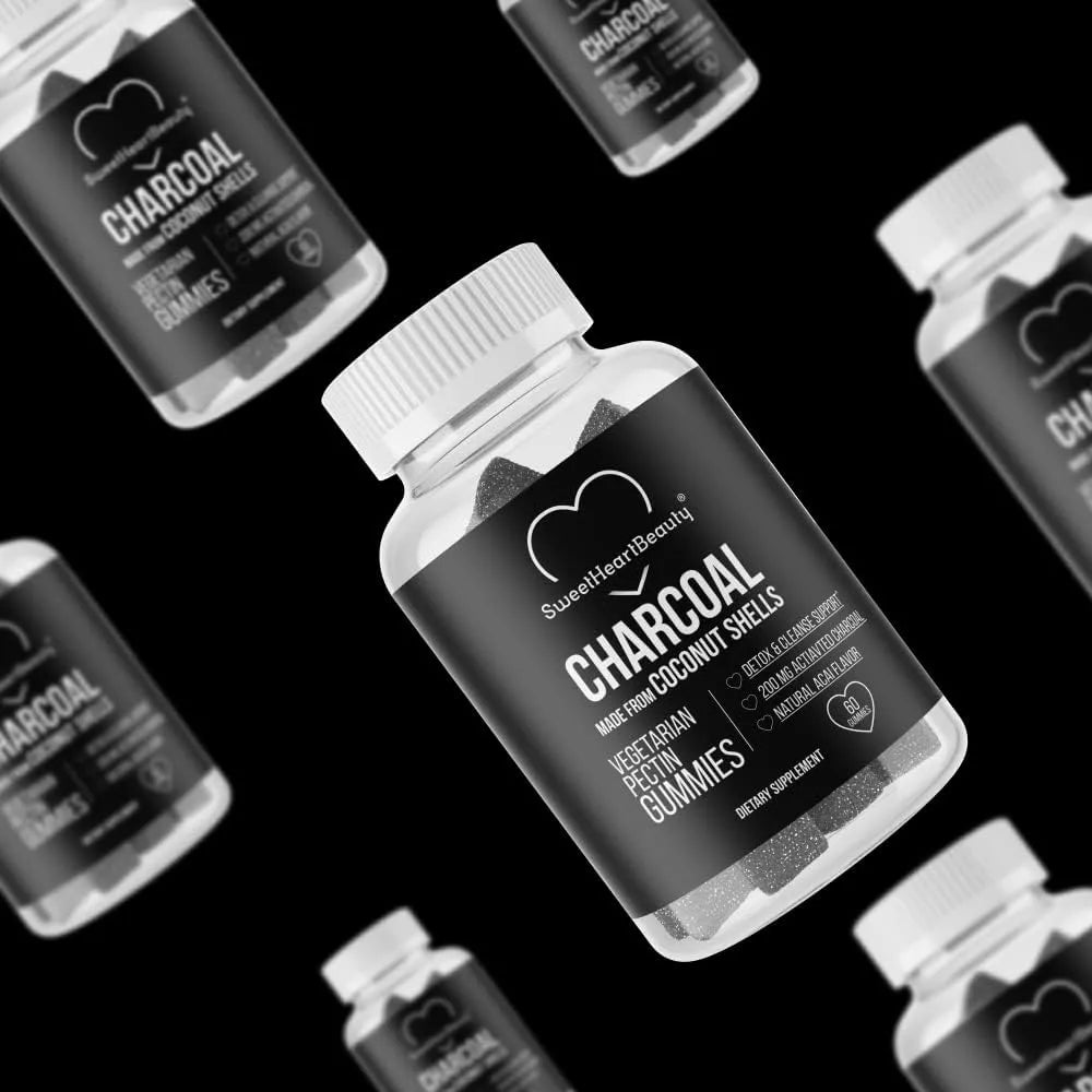 SWEETHEARTBEAUTY - SweetHeartBeauty Activated Charcoal Gummies 60 Gomitas - The Red Vitamin MX - Suplementos Alimenticios - {{ shop.shopifyCountryName }}