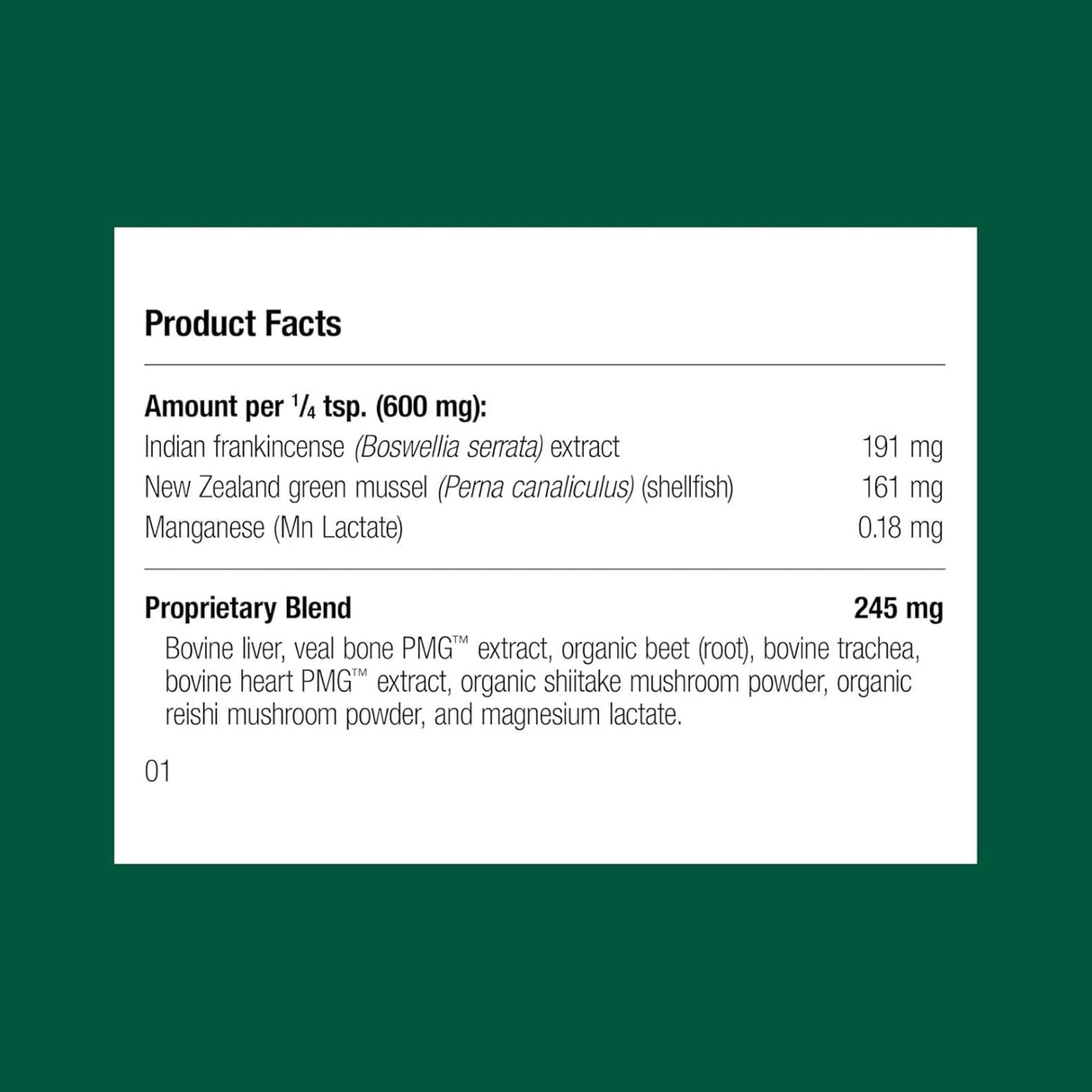 Standard Process Canine Musculoskeletal Support 120Gr.
