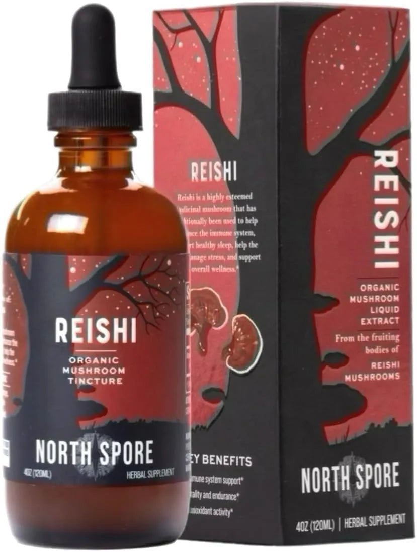 NORTH SPORE - North Spore Reishi Mushroom Extract Tincture 4 Fl.Oz. - The Red Vitamin MX - Suplementos Alimenticios - {{ shop.shopifyCountryName }}