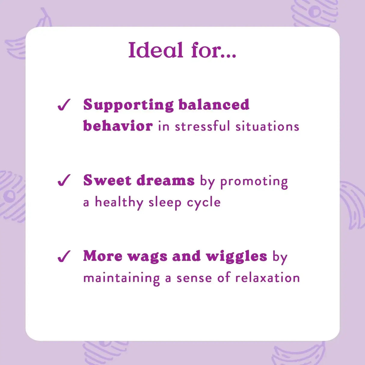 BOCCE'S BAKERY - Bocce's Bakery Calming Supplement for Dogs 60 Masticables - The Red Vitamin MX - Relajantes Para Perros - {{ shop.shopifyCountryName }}