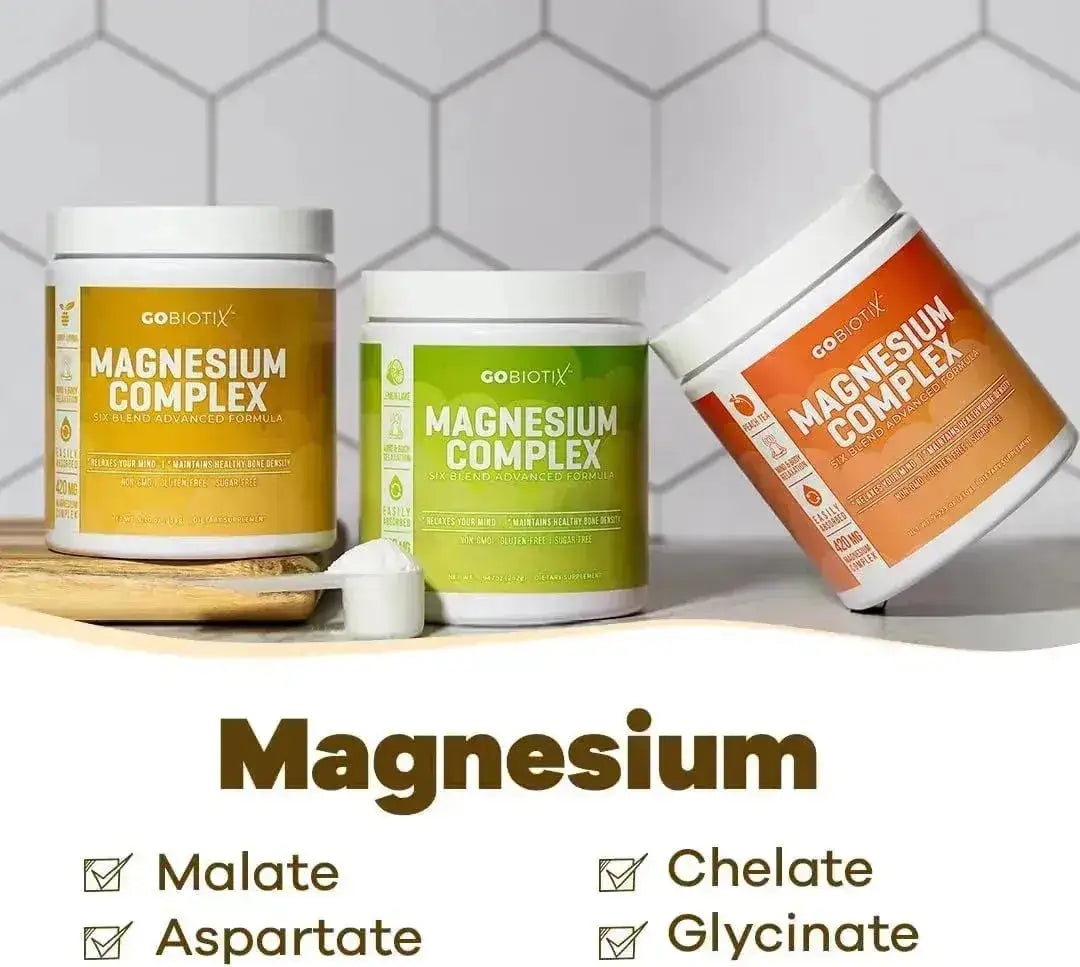 GOBIOTIX - GoBiotix Magnesium Glycinate Powder 60 Servicios Lemon Lime 282Gr. - The Red Vitamin MX - Suplementos Alimenticios - {{ shop.shopifyCountryName }}