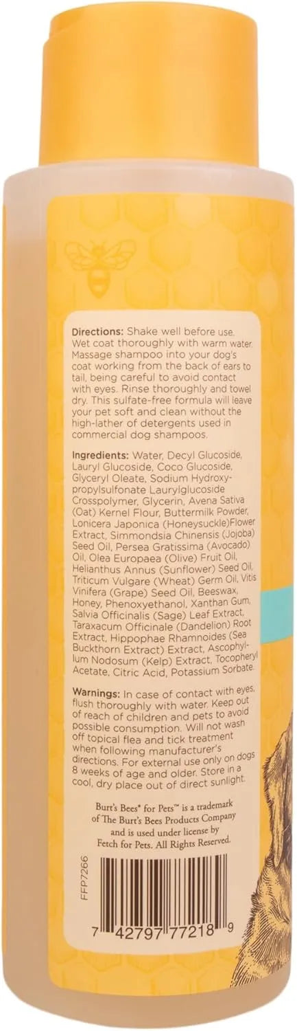 BURT'S BEES - Burt's Bees for Pets Itch Soothing Shampoo with Honeysuckle 16 Fl.Oz. 2 Pack - The Red Vitamin MX - Remedios Para La Picazón De Perros - {{ shop.shopifyCountryName }}