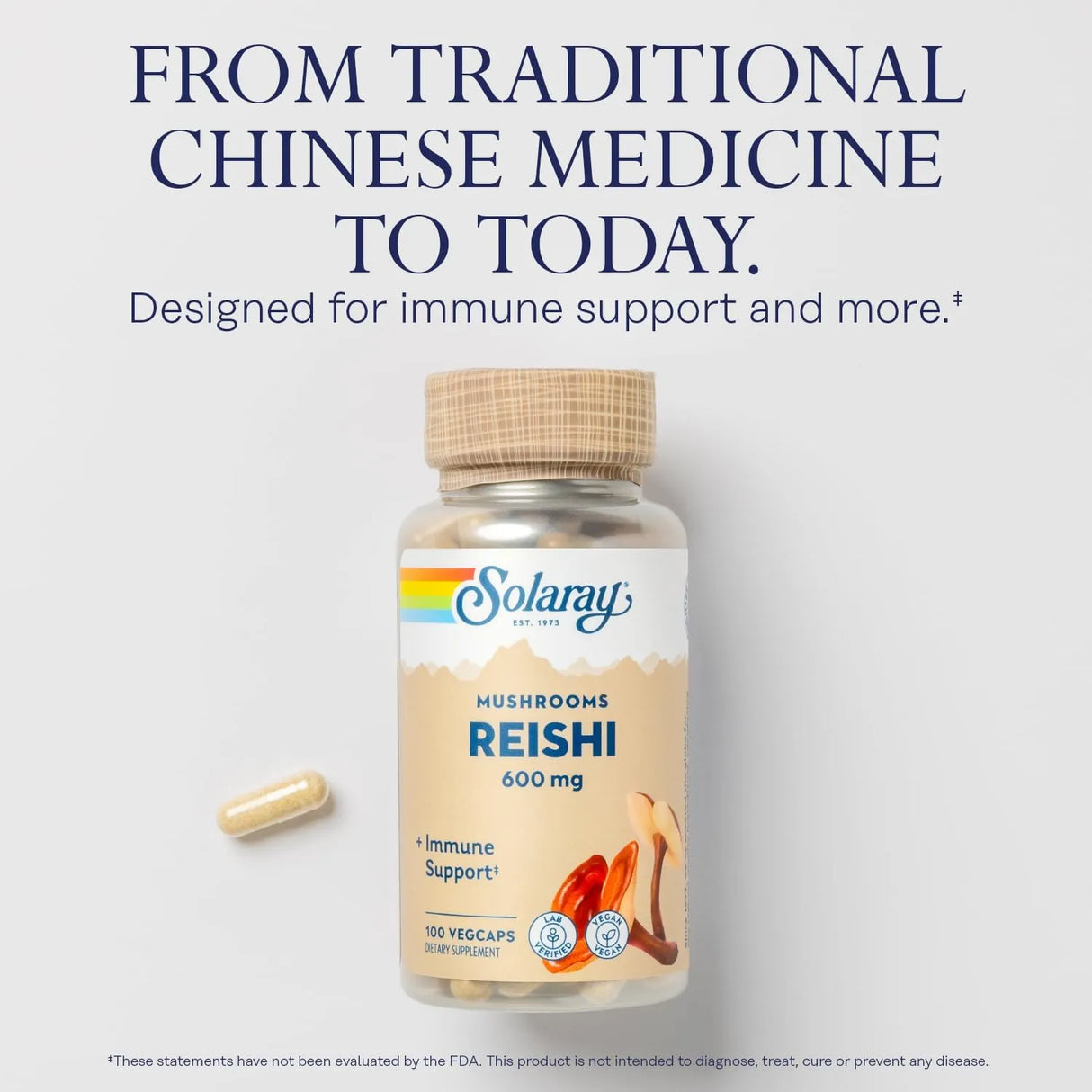 SOLARAY - SOLARAY Reishi Mushroom 600Mg. 100 Capsulas - The Red Vitamin MX - Suplementos Alimenticios - {{ shop.shopifyCountryName }}