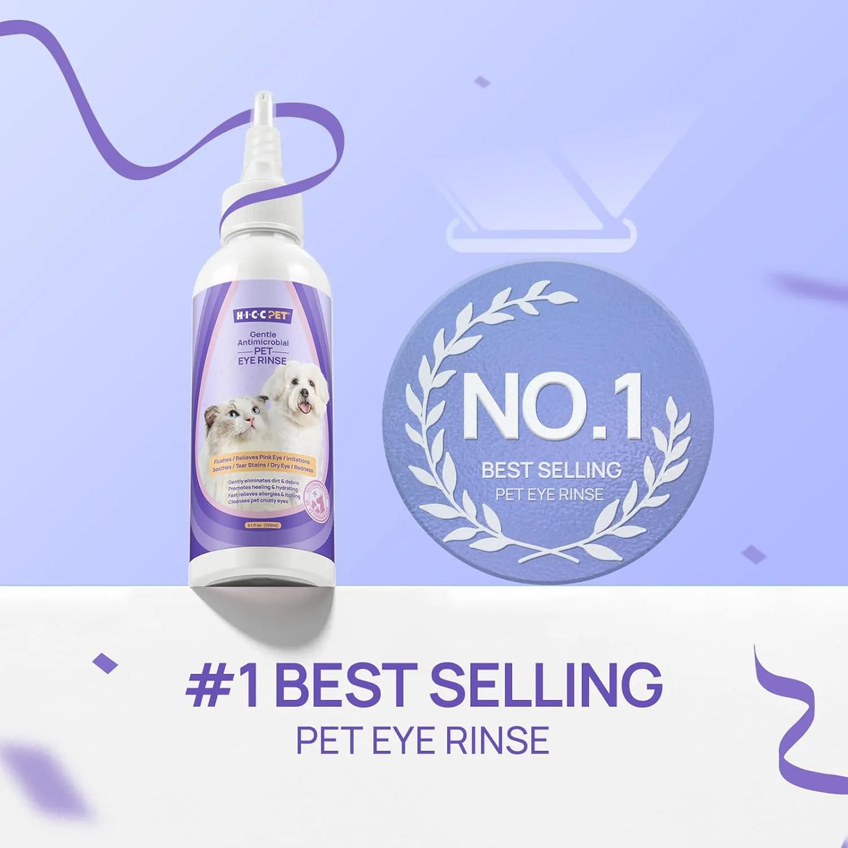 HICC PET - HICC PET Dog Eye Drops 150Ml. - The Red Vitamin MX - Cuidado De Los Ojos De Los Perros - {{ shop.shopifyCountryName }}